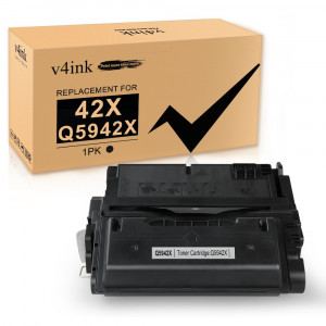 v4ink HP 42X Q5942X Compatible High Yield Toner Cartridge - 1 Pack v4ink HP 42X Q5942X Compatible High Yield Toner Cartridge - 1 Pack