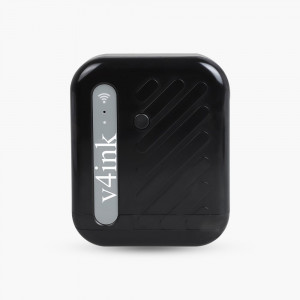 v4ink B10 Mini Wireless WIFI Portable Inkjet Marking and Coding Printer for Date, Time, Number, Lot Code - Black, 1 Unit