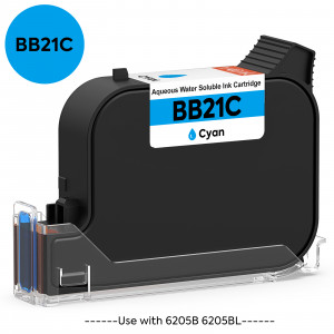 v4ink BENTSAI Original Water-Based Water-Soluble Ink Cartridge BB21C for 6205B 6205BL Handheld Printer, Cyan, 1 Pack v4ink BENTSAI Original Water-Based Water-Soluble Ink Cartridge BB21C for 6205B 6205BL Handheld Printer, Cyan, 1 Pack