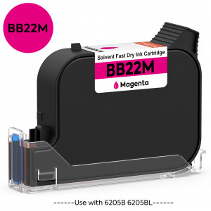 v4ink BENTSAI Original Solvent Fast Dry Ink Cartridge BB22M for 6205B 6205BL Handheld Printer, Magenta, 1 Pack v4ink BENTSAI Original Solvent Fast Dry Ink Cartridge BB22M for 6205B 6205BL Handheld Printer, Magenta, 1 Pack