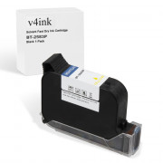 v4ink BENTSAI Original Solvent Fast Dry Ink Cartridge BT-2583P, Yellow, 1 Pack