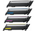 Samsung CLT-407 Toner Cartridges 4-Pack