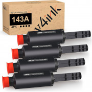 v4ink HP 143A (W1143A/W1143AD) Compatible Black Toner Cartridges, 4 packs (With CHIP) v4ink HP 143A (W1143A/W1143AD) Compatible Black Toner Cartridges, 4 packs (With CHIP)