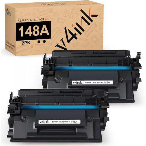 HP 148A W1480A Compatible Black Toner Cartridges 2 Pack (NO CHIP) 