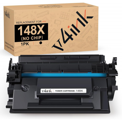 HP 148X W1480X Compatible High Yield Black Toner Cartridge 1 Pack (NO CHIP)