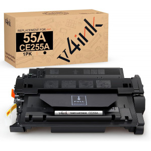 v4ink HP 55A CE255A Compatible Standard Yield Toner Cartridge - 1 Pack v4ink HP 55A CE255A Compatible Standard Yield Toner Cartridge - 1 Pack