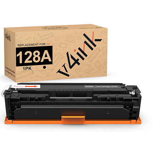 HP 128A CE320A Remanufactured Black Toner Cartridge 1 Pack