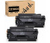 hp 05x ce505x toner cartridges 2 pack