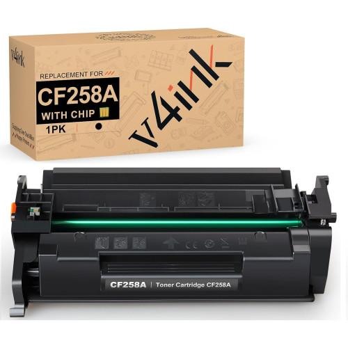 Compatible HP 58A CF258A Toner Cartridge with chip - 1 Pack