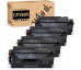 hp 80x cf280x toner 4 packs