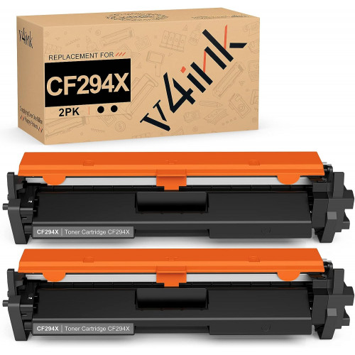 v4ink HP 94X CF294X Compatible High Yield Cartridge - 2 Packs