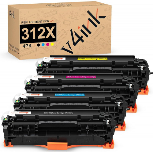 HP 312X Toner 4 color set