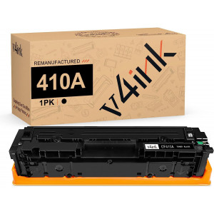v4ink HP 410A CF410A Remanufactured Black Toner Cartridge - 1 Pack v4ink HP 410A CF410A Remanufactured Black Toner Cartridge - 1 Pack