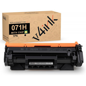 v4ink Canon 071H Compatible High Yield Black Toner Cartridge with Chip 1 Pack
