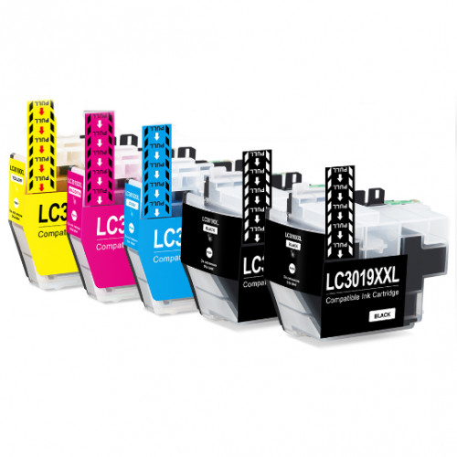 Brother LC3019XXL Compatible Ink Cartridges 5 Pack