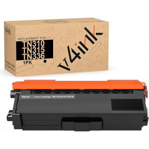 v4ink Brother TN336 TN336BK Compatible High Yield Black Toner Cartridge - 1 Pack v4ink Brother TN336 TN336BK Compatible High Yield Black Toner Cartridge - 1 Pack