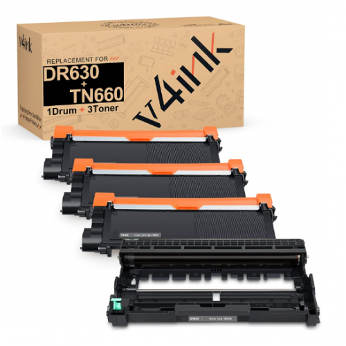 dr630 drum 1 pack and tn660 toner 3 pack