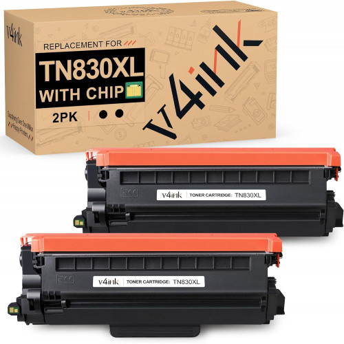 Brother TN830XL Compatible Toner Cartridges 2 Pack