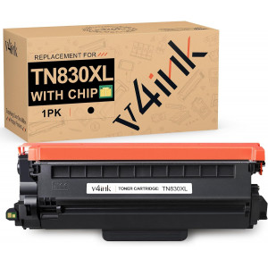 v4ink Brother TN830XL TN-830XL Compatible Toner Cartridge 1 Pack v4ink Brother TN830XL TN-830XL Compatible Toner Cartridge 1 Pack