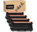 Compatible Brother TN850 toner cartridges 4 Packs