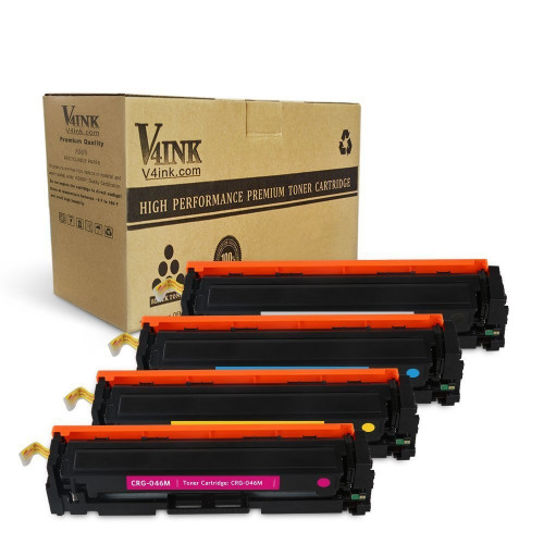 Canon CRG 046 KCMY Compatible Toner Cartridge - 4 Pack