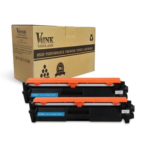 Compatible 2 Pack Hp 30A CF230A Black Toner Cartridges
