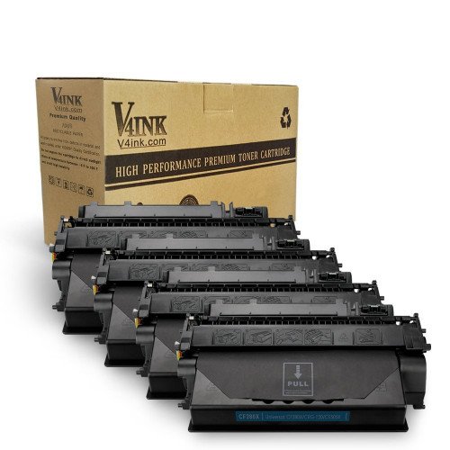 HP CF280X Compatible Toner Cartridge - 4 Pack