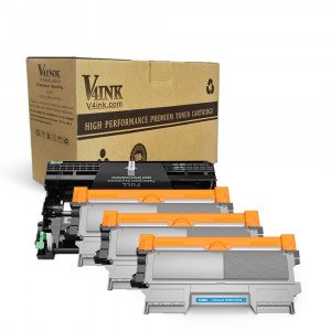 Brother TN450 & DR420 Compatible High Yield 4-Piece Combo Pack (3 Toner + 1 Drum)