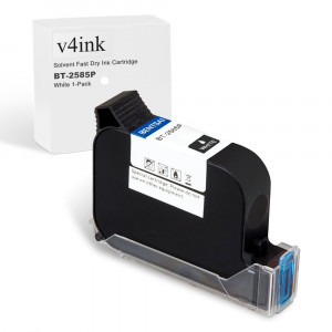 v4ink BENTSAI White Original Solvent Fast Dry Ink Cartridge BT-2585P, 1 Pack v4ink BENTSAI White Original Solvent Fast Dry Ink Cartridge BT-2585P, 1 Pack