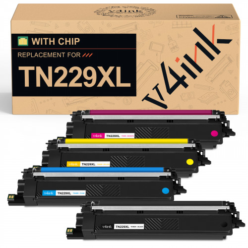 Brother TN229XL Toner Cartridges 4 Color Packs