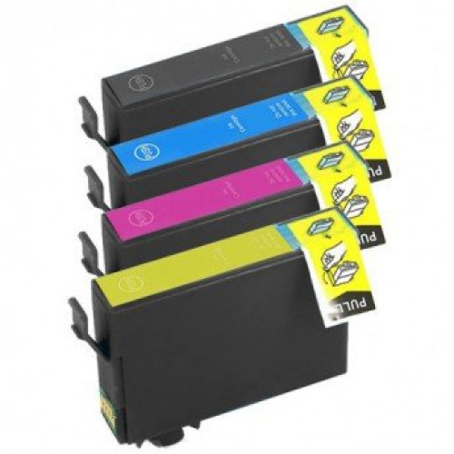 Remanufactured Epson T812XL Ink Cartridges - 4 Packs