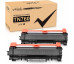 2-Pack Remanufactured Brother TN760 Toner Cartridges