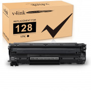 v4ink Canon 128 (3500B001AA) Compatible Black Toner Cartridge - 1 Pack