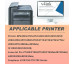 Applicable Printer for CRG-128