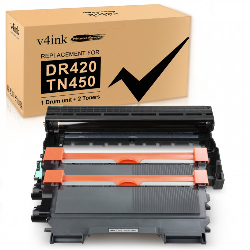 Multi Lot TN-450 DR-420 Drum & Toner Cartridge for Brother DCP-7060D DCP-7065DN 