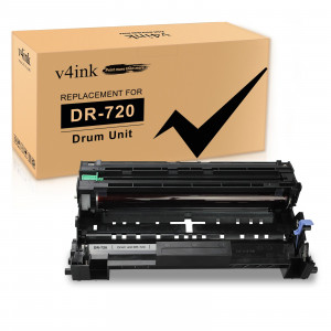 v4ink Compatible Brother DR720 Drum Unit, High Yield, 1 Pack