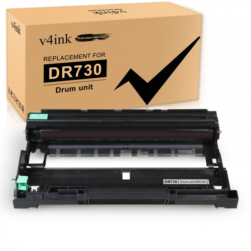 v4ink Brother DR730 Compatible Black 