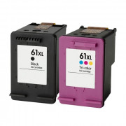 v4ink HP 61XL Remanufactured High-Yield ink Cartridges 2-Piece
