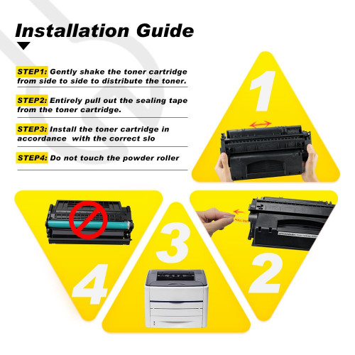 Installation for q5949x toner