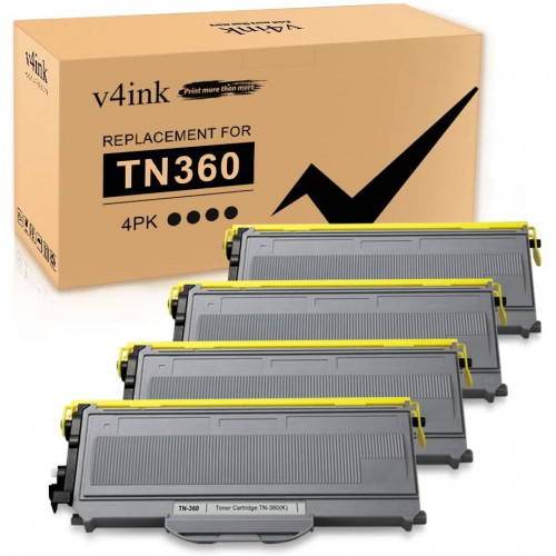 Compatible brother tn360 toner catridges 4pk