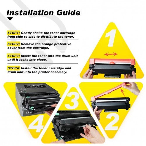 4 steps to install tn760