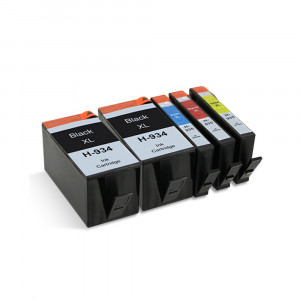 v4ink HP 934XL 935XL Compatible Ink Cartridges 5-Piece Combo Pack v4ink HP 934XL 935XL Compatible Ink Cartridges 5-Piece Combo Pack