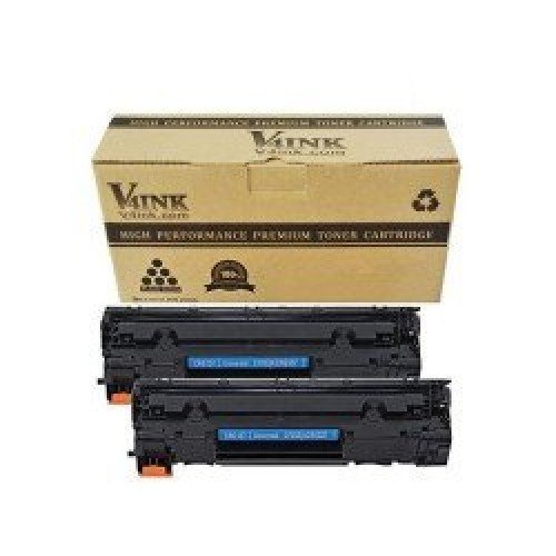 HP CF283X Compatible Toner Cartridge - 2 Packs