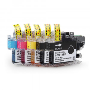 v4ink Brother LC3013 LC3011 Compatible Ink Cartridges - 5 Pack (2KCMY) v4ink Brother LC3013 LC3011 Compatible Ink Cartridges - 5 Pack (2KCMY)
