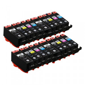 Canon PG-225 Compatible Ink Cartridge 20-Piece Combo Pack Canon PG-225 Compatible Ink Cartridge 20-Piece Combo Pack