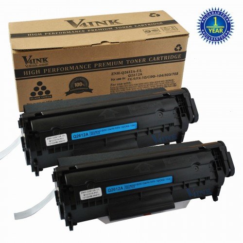 HP Q2612A Compatible Toner Cartridge - 2 Packs