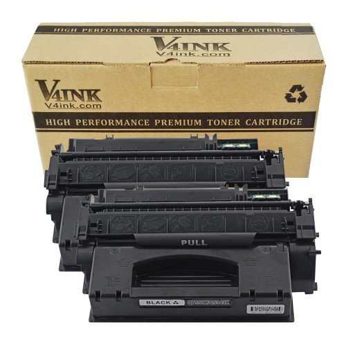 Compatible HP 53X Q7553X High Yield Toner Cartridge - 2 Packs