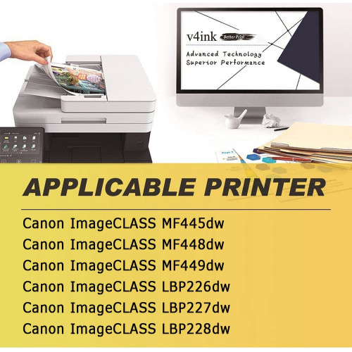 Compatible Canon 057H Black Toner 3010C001, (10,000 Page Yield)