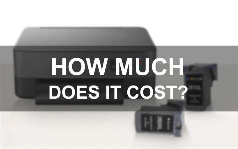 How much does it cost to use the Canon TS6420 printer?