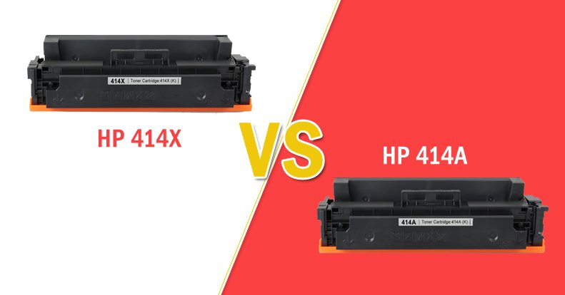 difference between HP 414A and HP 414X